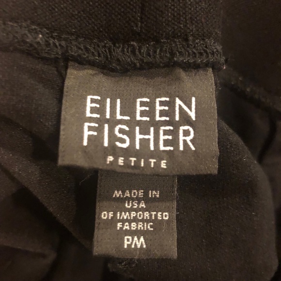 3 Eileen Fischer Washable Crepe Pants - Picture 5 of 5
